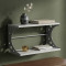 Полка настенная Ferrum-decor Букин 330x500x240 металл Серый ДСП Белое 16 мм (FRD-102856)