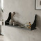 Полка настенная Ferrum-decor Изи 260x600x150 металл Серый ДСП Бетон 16 мм (FRD-102946)