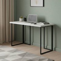 Письмовий стіл Ferrum-decor Ханна 76x120x60 чорний ДСП Біле 32мм (FRD-103486)