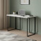 Письмовий стіл Ferrum-decor Ханна 76x120x60 чорний ДСП Біле 32мм (FRD-103486)