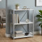 Етажерка 3/60 Ferrum-decor Серії Конект 75x60x28 сірий ДСП Біле 16мм (FRD-104266)