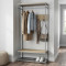 Вешалка напольная модульная Ferrum-decor Трелис 15 180x90x38 серый ДСП Дуб Сонома 16мм (FRD-104376)