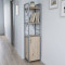 Этажерка 3/34 Ferrum-decor Серии Конект с тумбой 144x34x28 Серый ДСП Сан-Марино (FRD-104436)