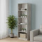 Шафа Анжело Ferrum-decor на 5 полиць 1900x600x380 ДСП Бетон 16 мм (FRD-104976)