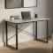 Стіл письмовий Дейв Ferrum-decor 750x1000x600 Чорний метал ДСП Бетон 16 мм (FRD-106434)
