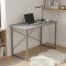 Стіл письмовий Дейв Ferrum-decor 750x1000x700 Сірий метал ДСП Бетон 16 мм (FRD-106454)