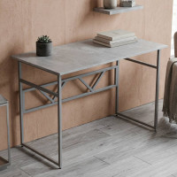 Стіл письмовий Раян Ferrum-decor 750x1000x700 Сірий метал ДСП Бетон 32 мм (FRD-106494)