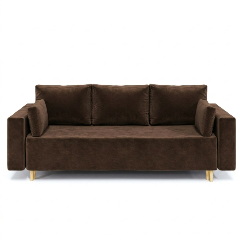 Ортопедичний диван Мекко Oslo 2300*1000 Pocket Spring Cocos I категорія Riviera 026 (MEK-161160)