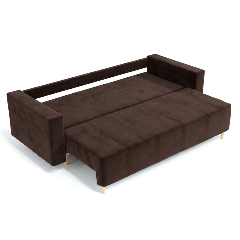 Ортопедичний диван Мекко Oslo 2300*1000 Pocket Spring Cocos I категорія Riviera 026 (MEK-161160)