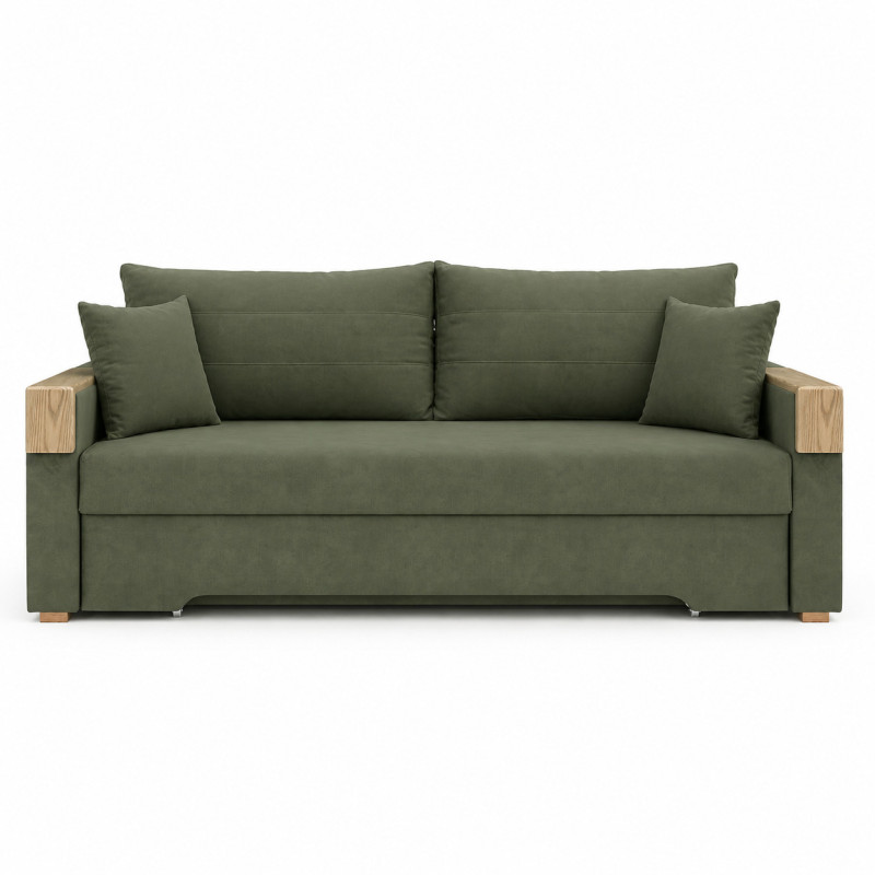 Ортопедичний розкладний диван Мекко Reston 2250×960 Pocket Spring Cocos I категорія Riviera 035 (MEK-161181)
