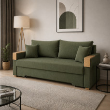 Ортопедичний розкладний диван Мекко Reston 2250×960 Pocket Spring Cocos I категорія Riviera 035 (MEK-161181)