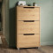 Тумба для взуття з ящиками LION ТО-2 70,4x28,2x123,4 см Дуб Артизан (LION-045324)