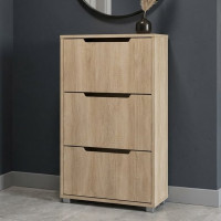 Тумба для взуття з ящиками LION ТО-2 70,4x28,2x123,4 см Дуб Сонома (LION-045344)