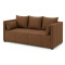 Диван прямий Мекко Monaco 2170х930 Pocket Spring Cocos тканина Bagama 45 (MEK-161721)