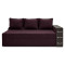 Ортопедичний диван Мекко Compact 2200×960 Gold II категорія Allure Premium Beet (MEK-161631)