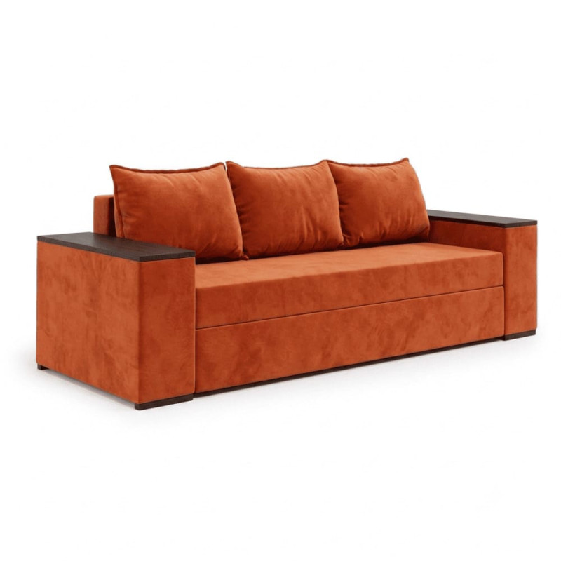 Ортопедичний диван Мекко Elite Comfort 2500×960 Gold I категорія Riviera 051 (MEK-161060)