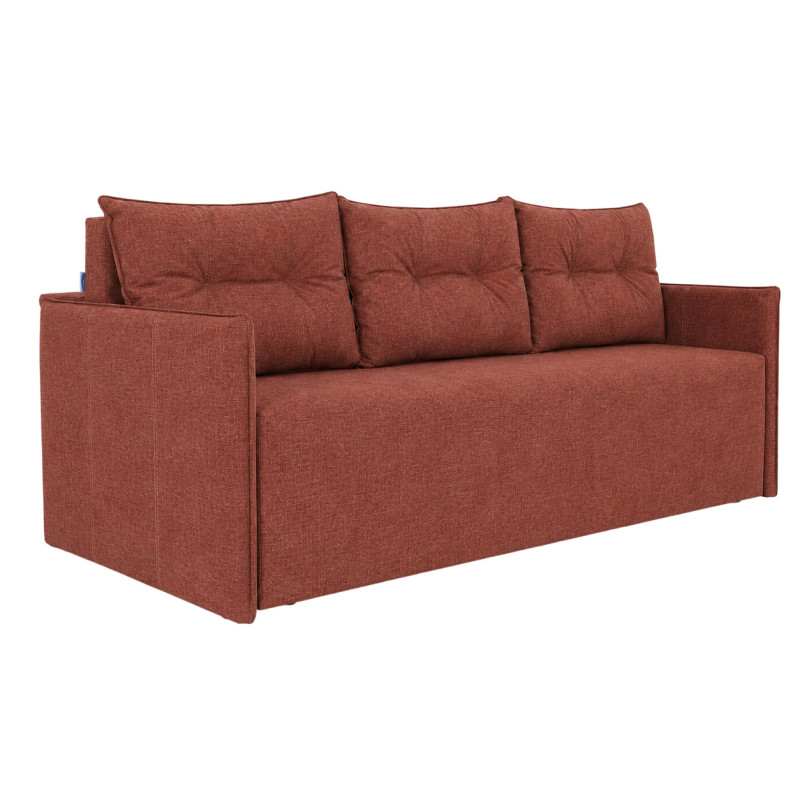 Диван розкладний ортопедичний Мекко Erne 2060х950мм Pocket Spring Cocos IV категорія Bestseller Terracotta (MEK-161501)