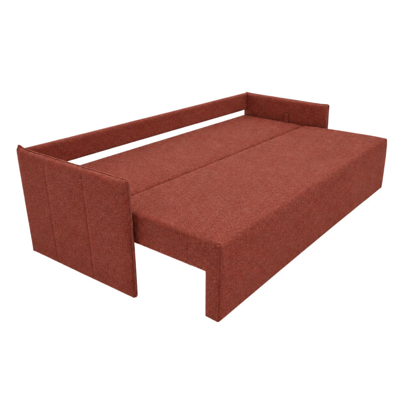 Диван розкладний ортопедичний Мекко Erne 2060х950мм Pocket Spring Cocos IV категорія Bestseller Terracotta (MEK-161501)