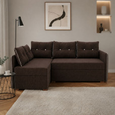 Кутовий диван ортопедичний Мекко Meet 2080х1430 Pocket Spring Cocos тканина Bagama 11 (MEK-161201)