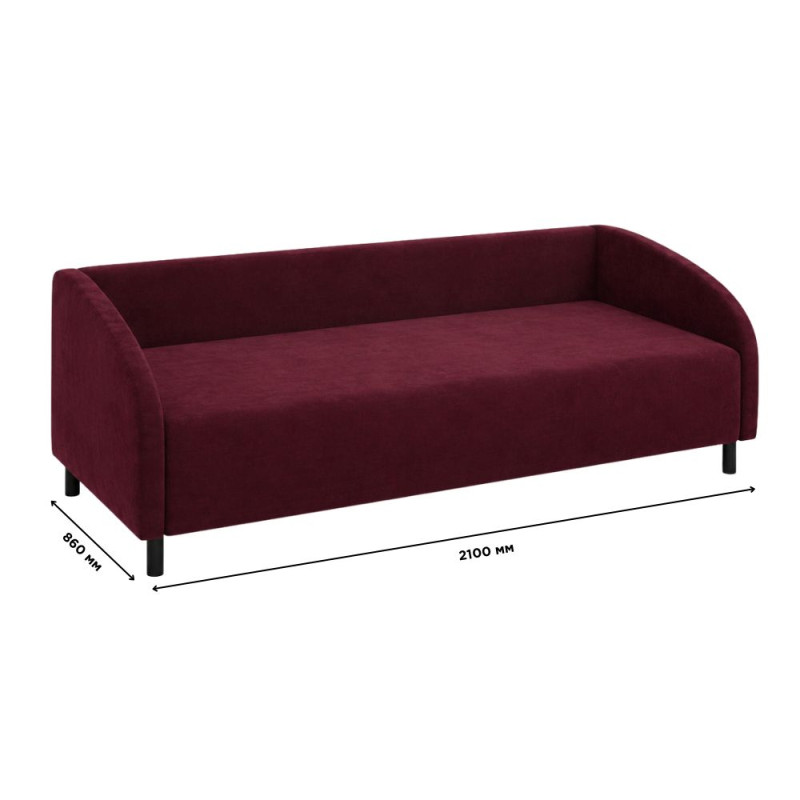 Диван Мекко Milly 2100х860 Ergo I категорія Riviera 059 (MEK-161441)