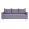 Ортопедичний диван Мекко Scandi 2060×950 Pocket Spring Cocos IV категорія Bestseller Dusty Violet (MEK-161571)