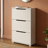 Тумба для взуття з ящиками LION ТО-2 70,4x28,2x123,4 см Бетон Style (LION-045312)