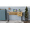 Комп'ютерний стіл Ferrum-decor Дакота 75x120x60 чорний ДСП Дуб Артизан 16 мм (FRD-107268)