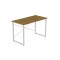 Комп'ютерний стіл Ferrum-decor Дейв 75x120x60 білий ДСП Дуб Артизан 32 мм (FRD-107038)