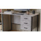 Комп'ютерний стіл Ferrum-decor Гаррі 75x120x60 чорний ДСП Бетон 32 мм (FRD-107308)