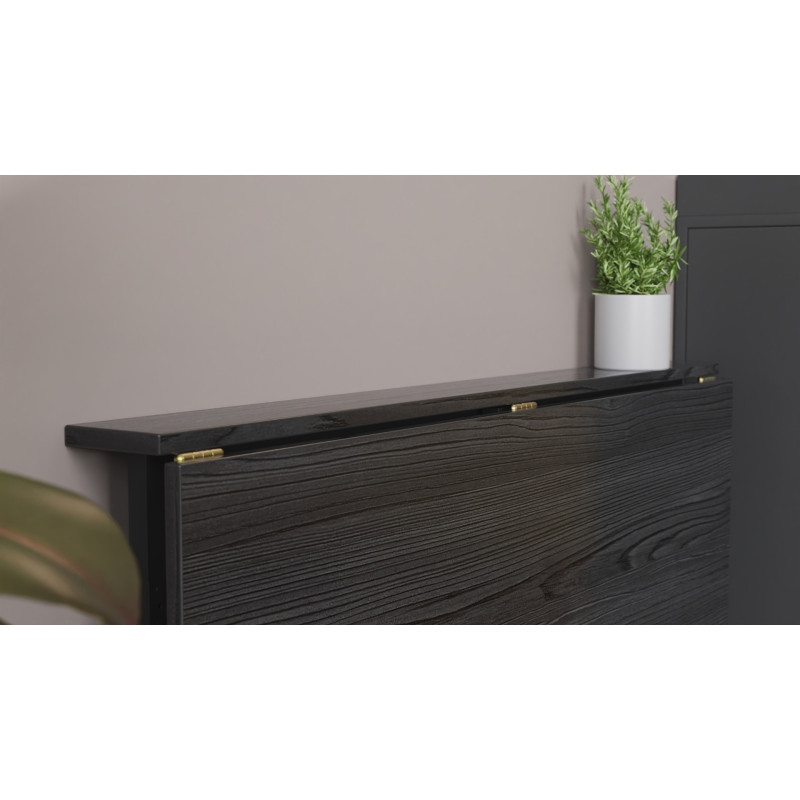 Стіл розкладний Морис 900 Ferrum-decor 750x900x600 Чорний метал (FRD-107318)