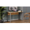 Комп'ютерний стіл Ferrum-decor Курт 75x120x60 сірий ДСП Дуб Артизан 32 мм (FRD-107148)