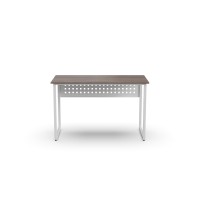 Стол письменный Майк Ferrum-decor 75x100x70 Белый металл ДСП Дуб Кремона Канолло 16 мм (FRD-108208)