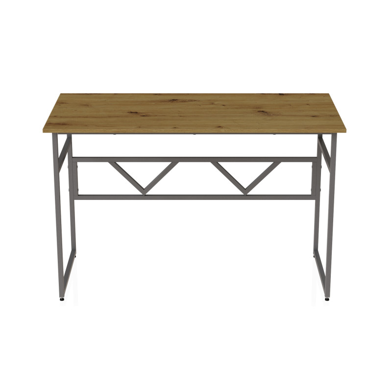 Комп'ютерний стіл Ferrum-decor Раян 75x100x70 сірий ДСП Дуб Артизан 16 мм (FRD-107068)
