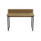 Комп'ютерний стіл Ferrum-decor Скай 76x140x70 чорний ДСП Дуб Артизан 32 мм (FRD-106998)