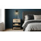 Тумба універсальна Ferrum-decor Вів'єн 1/2 50x41x40 чорний ДСП Дуб Кремона Торро 16 мм (FRD-107778)