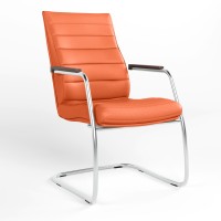 Крiсло офісне Новий Стиль IRIS STEEL CF LB CHR ECO-72 (Помаранчевий) (NWS-126260)