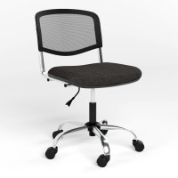 Крісло офісне поворотне Новий Стиль ISO NET GTS CHROME OH-5 C-26 (Сірий) (NWS-124080)
