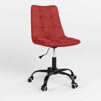 Крісло на роликах поворотне Новий Стиль FORM MB61 GTS (J) SQR PL-07 (Кораловий) (NWS-123602)