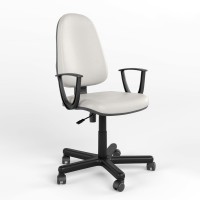 Крісло офісне поворотне Новий Стиль PRESTIGE II GTP (FREESTYLE) PM60 P V-1 (Білий) (NWS-124432)