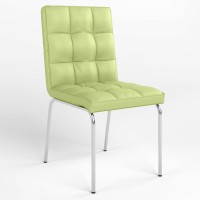 Обідній стілець Новий Стиль RALPH CHROME (BOX-2) ECO-45 (Фісташковий) (NWS-124682)