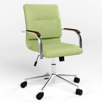 Крісло офісне поворотне Новий Стиль SAMBA ULTRA GTP CHR64 ECO-45 (Фісташковий) (NWS-124762)