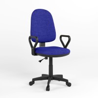 Крісло офісне поворотне Новий Стиль STANDART GTP CPT PL56 C-6 (Синій) (NWS-124772)