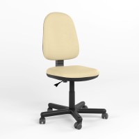 Кресло офисное поворотное без подлокотников Новый Стиль STANDART GTS PM60 V-18 (Кремовый) (NWS-124902)