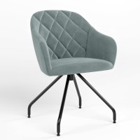 Обідній стілець Новий Стиль WESTER 4S BLACK SORO-34 (Ментол) (NWS-122992)