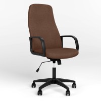 Крісло керівника поворотне Новий Стиль DIPLOMAT KD TILT PL64 P ZT-18 (Коричневий) (NWS-125684)