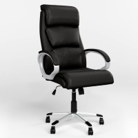 Крісло керівника поворотне Новий Стиль DELTA TILT PL35 ECO-31 (Темно-коричневий) (NWS-125845)