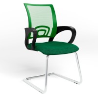 Офісне крісло Новий Стиль NETWORK CF CHROME OH-8 C-32 (Зелений) (NWS-121546)