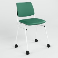 Стул офисный Новый Стиль ISIT WHITE RMH (BOX-2) V-20 (Бирюзовый) (NWS-128257)