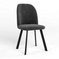 Стул обеденный Новый Стиль MILANA NX BLACK (BOX-1) LN SORO-95 (Темно-серый) (NWS-128737)