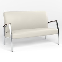 Диван офісний Новий Стиль INCANTO DUO (S) ECO-50 (Білий) (NWS-122788)